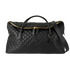 Giant Quilted Weekend Bag, front view